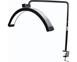 ILLUXE IL11ZG - Manicure LED Moonlight Zwart met glitters 25 inch- Tattoo - Manicure – Salon - Nagel lamp – werklamp – Nagelstyliste – Handwerk – Behandellamp – Beauty – Manicure – Verlichting – Nagels – Moonlight – Moon lamp - Moonlamp