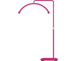 ILLUXE IL16FG - Half Moon Light - Beauty Lamp - Wimper Lamp - Lash Lamp - Medische Lamp - Make Up Lamp - Moonlight Lamp - Tattoo Lamp - Behandel Lamp - Nagel Lamp - Barber Lamp - Felroze met glitters