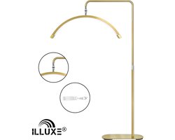 ILLUXE IL16G - Half Moon Light - Booglamp - Beauty Lamp - Wimper Lamp - Lash Lamp - Medische Lamp - Make Up Lamp - Moonlight Lamp - Tattoo Lamp - Behandel Lamp - Nagel Lamp - Barber Lamp - Goud