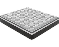 iLoveSleep - Matras ANNA 140x200 Traagschuim met Koudschuim Matras - Dikte 30 cm - Anti-allergisch - extra stevig