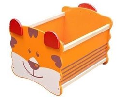 I'm Toy Speelgoed Opbergstapelkist Tijger - Oranje