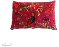Imbarro Fashion & Home Kussen Paradise M Wine 35 x 50 cm 100 % katoen velvet