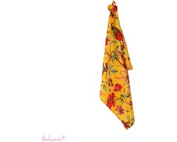 Imbarro - Keukendoeken 'Paradise' (Set van 2, Canary)