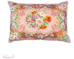 Imbarro - Kussen - Sierkussen - Voyage - Handmade - 40x60cm - 100%katoen