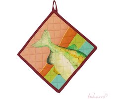 Imbarro - Pannenlappen 'Brava' (25cm x 25cm, Set van 2)