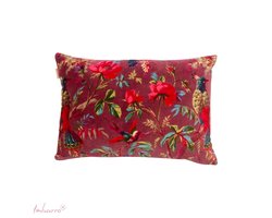 Imbarro - Sierkussen - Kussen - Burgundy - Paars/rood - Paradise - 40x60cm