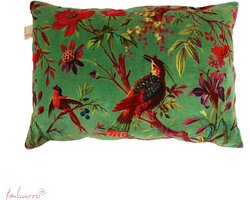 Imbarro - Sierkussen - Kussen - Paradise - L Green - 40x60cm Velvet