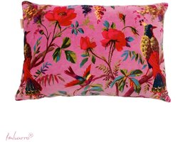 Imbarro - Sierkussen - Kussen - Purper - Fuchsia - Paars - Roze - Paradise - 40x60cm