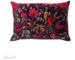 Imbarro - Sierkussen - Kussen - Purple - Paradise - 40x60cm -