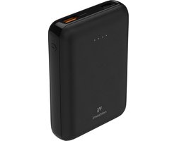 imoshion Compacte Powerbank 10000 mAh - Snellader 22.5W - LED indicator - USB C & USB A - Geschikt voor o.a. iPhone en Samsung - Universeel - Zwart