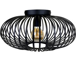 IMPAQT Plafondlamp - inclusief lichtbron - Ø40cm - Zwart