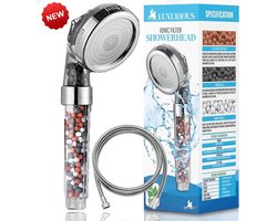 Imperatoris | Ionische Douchekop - Waterbesparende Douche kop - Handdouche met Hoge druk en Filter - Regendouche - Met Slang