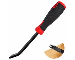 IMPERATORIS® Ontnieter - Nietenverwijderaar - Spijkertrekker - Ontnieten - Nietjes Verwijderen - Voor Meubels, Vloer, Houten Kist, Karton, Fotolijst, Tapijt - Rood/Zwart