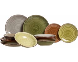Imperial Kitchen Serviesset - 6 personen - Nature 18-delig