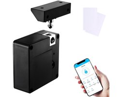 IMstore - Smart Drawer Lock - Elektronisch Slot - Veiligheidsoplossing - Zwart - Keuken en Meubel Slot - Kindveiligheid - Geschikt voor Laden ...