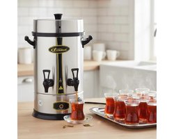 Imza theemaker 50 bekers - warmhoudfunctie - RVS inox - oververhittingsbeveiliging