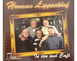 In een oud cafe
