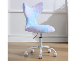 In hoogte Verstelbare Kinderbureaustoel Draaistoel voor Meisjes en Jongens - Ergonomisch Design
