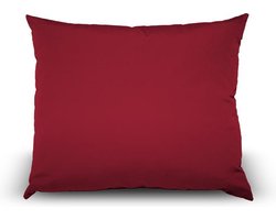 In The Mood Bordeaux Plofkussen - 60 x 50 cm - Gemaakt van All Weather Olefin voor Duurzaamheid en Comfort