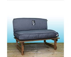 In the Mood Collection 2 Palletkussens 120x80cm / 120x40cm Mick Grijs