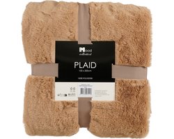 In The Mood Collection Bronte Fleece Deken - L200 x B150 cm - Beige