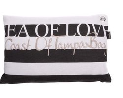 In the Mood Collection Lendekussen Sea of Love 30x45cm Antraciet