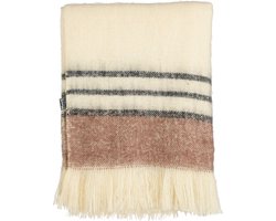 In The Mood Collection Plaid - L180 x B130 cm - Beige