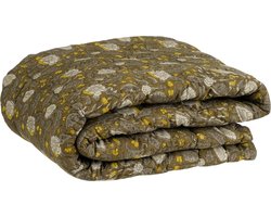 In The Mood Collection Quilt Deken - L180 x B130 cm - Katoen - Groen