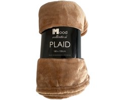 In the Mood - Fleece Plaid - Beige - 180x130 cm