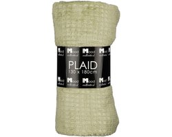 In the Mood Joanne Plaid - 180 x 130 cm - Lichtgroen
