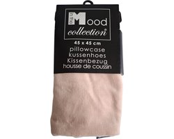 In the Mood - Kussenhoes - Pastelroze - 45x45 cm