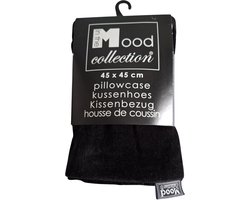 In the Mood - Kussenhoes - Zwart - 45x45 cm