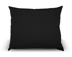 In The Mood Zwart Plofkussen - 60 x 50 cm - Gemaakt van All Weather Olefin voor Duurzaamheid en Comfort