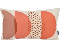 Inara Half Moon Kussenhoes | Katoen / Linnen | 30 x 50 cm | Halve Maan