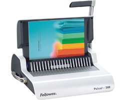Inbindmachine Fellowes Pulsar+ – Inbindapparaat 300 Vel – 20 Vel Ponscapaciteit – Binder voor Kantoor & Thuis