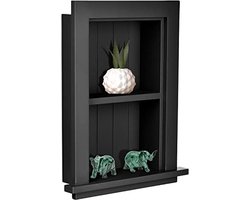 Inbouwkast voor wandmontage - Stevige houten opbergplank voor thuis en kantoor