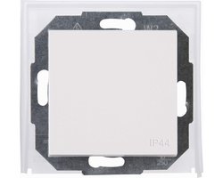 Inbouwlichtknop voor Vochtige Ruimtes - Zuiver Wit