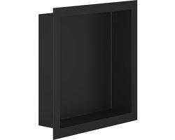 Inbouwnis - Leoni Prim - 30x30x7cm - Mat Zwart