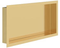 Inbouwnis - Lonis Nima - 30x60x10cm - Geborsteld Goud