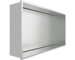 Inbouwnis - Lonis Nima - 30x60x10cm - RVS