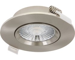 Inbouwspot - 6W Dim to Warm Zilver - Geborsteld IP44