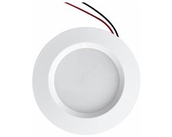 Inbouwspot-badkamerverlichting-4000K-LED inbouwspot-12V-3W-68x 14 mm (DxH)-Badkamer-en buitenverlichting-Plafondspots-wit
