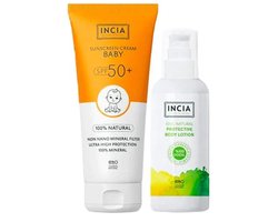 INCIA - Natuurlijke Zonnebrand Set - Baby en Kind