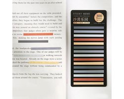 Index Tabs 300 tabs/stickers – 5 kleuren sticky notes – Transparante markeertabs voor boek annotatie en studie – Leuk kerstcadeau, sinterklaascadeau of schoencadeau voor hem en haar – Cadeaus onder €5