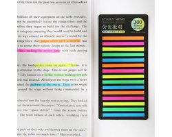 Index Tabs 300 tabs/stickers – 5 kleuren sticky notes – Transparante markeertabs voor boek annotatie en studie – Leuk kerstcadeau, sinterklaascadeau of schoencadeau voor hem en haar – Cadeaus onder €5