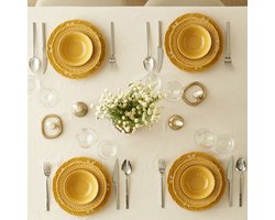 Indian Collection Serviesset – 12-delig – Porselein – 4 Personen