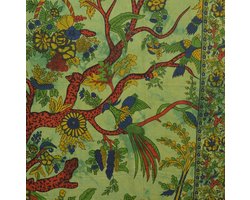 Indianse Sprei 'Levensboom' Boho 240x210cm Katoen