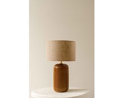 Indore Home - Verona - M - Schemerlamp - Bruin