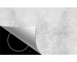 Inductie beschermer - Beton Vintage - Inductie mat - 83x52 cm - Industrieel - Werkbladbeschermer - Afdekplaat inductie - Inductie kookplaat beschermer - Keuken decoratie - Inductie protector