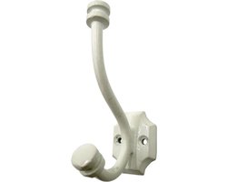 Industrial Hook - Haak - Jashaak en Hoedhaak - Metaal - Wit
